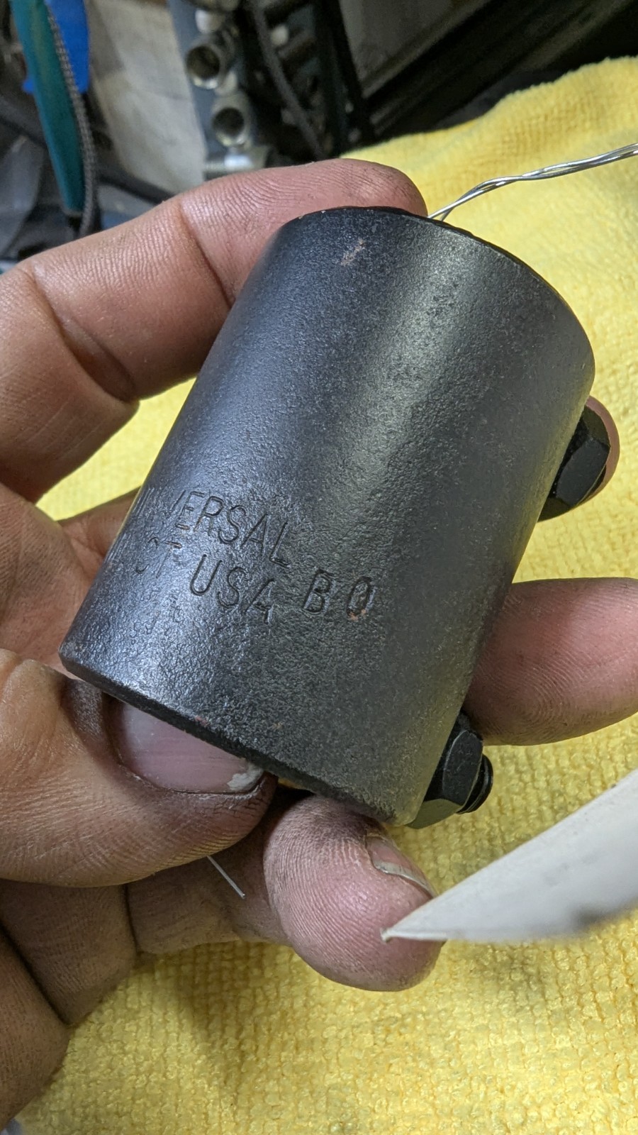 Borgeson small dd to LARGE DD SOLID JOINT BQ HOTROD CUSTOM TILT CONVERSION