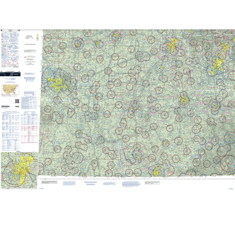 FAA Chart: VFR Sectional Chart St. Louis – Always Current – Select Cycle Date