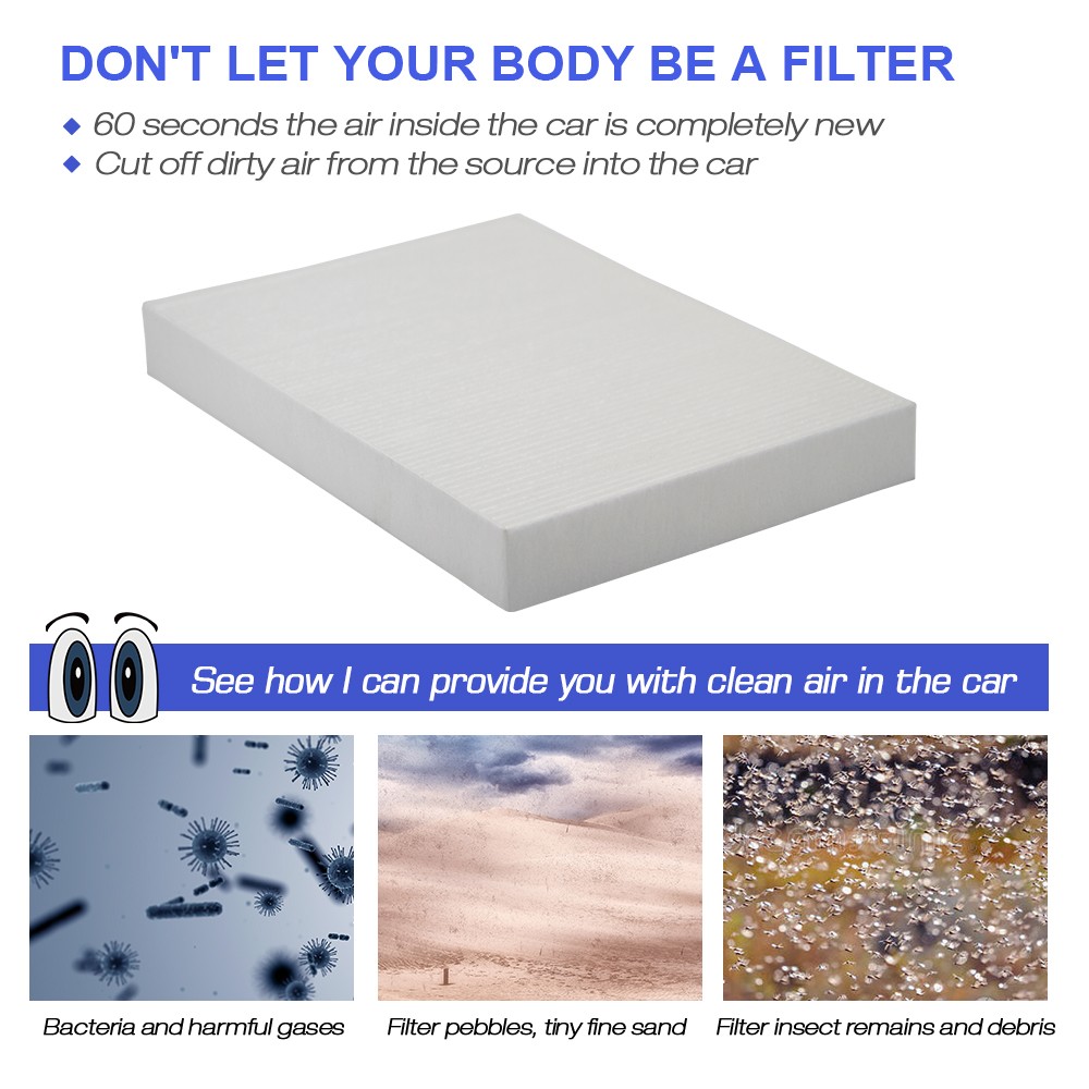 Engine And Cabin Air Filter Set for Honda HR-V 2016-2020 2021 2022