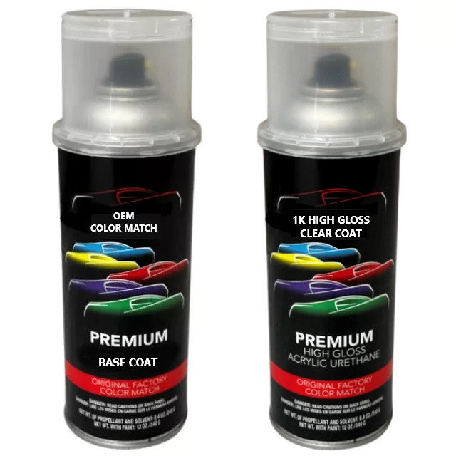 Premium Automotive 12 oz Exterior Spray Paint System For Honda