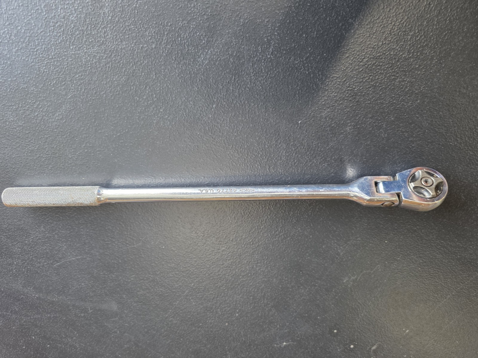 SK Tools 42775 Ratchet Flex Head Fine Tooth 1/2″ Drive 17″ Long