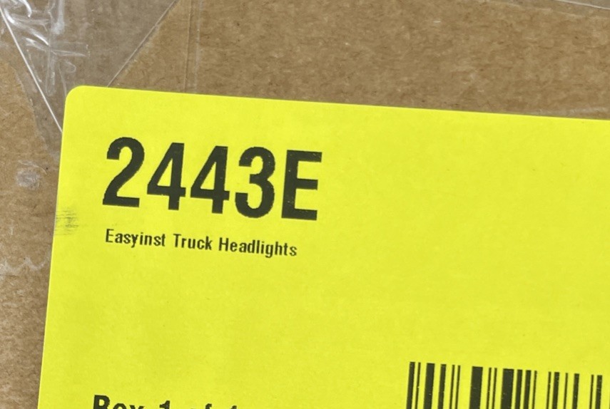 Freightliner Century 2004-2015 Black LED Headlights Pair DOT SAE