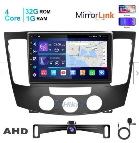 FM/RDS Bluetooth MirrorLink fit for Carplay For 2009-2010 Hyundai Sonata NF