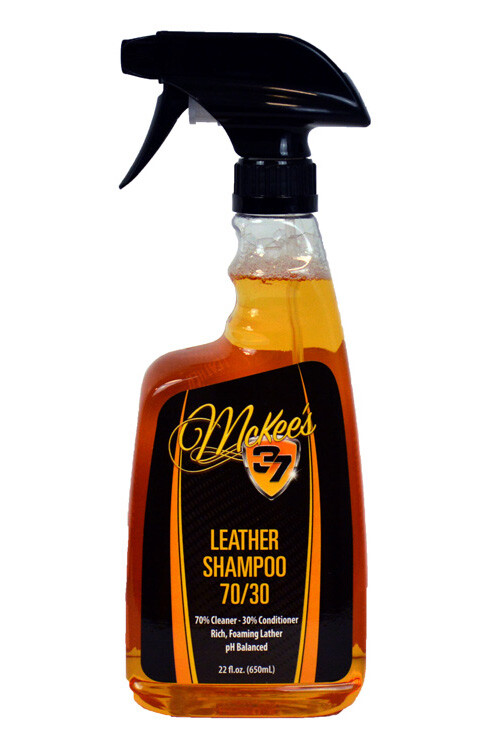 McKee’s37 Leather Shampoo (70/30 Cleaner/Conditioner) 22 oz – car auto