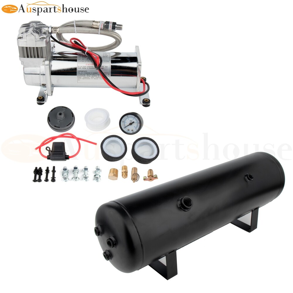 Air Compressor Air Tank Onboard System For Train Truck Boat Horn 12V /24V DC