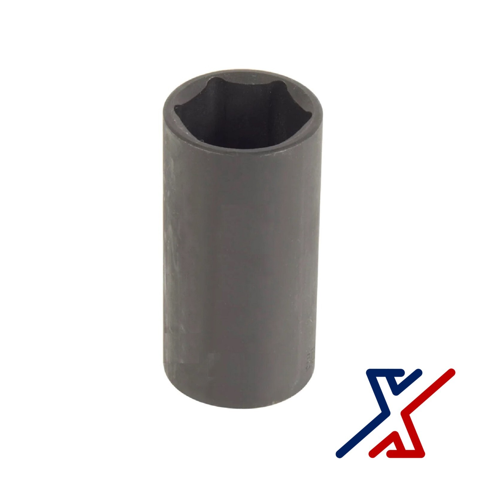 1-1/16″ x 1/2″ Drive, 6 Point Deep Impact Socket, Spindle Axle Nut by X1 Tools