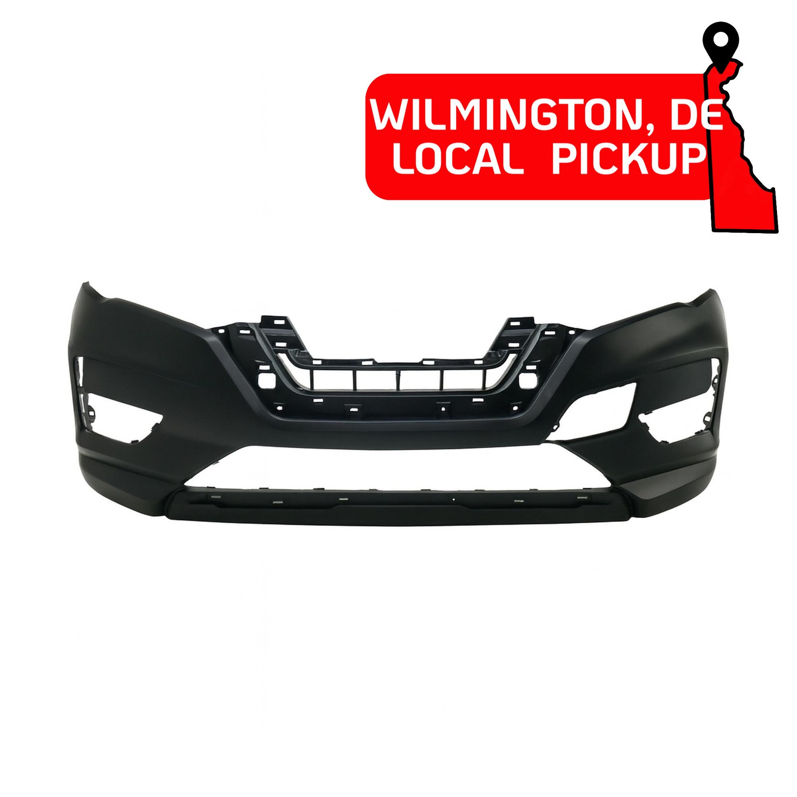 Front Bumper Cover for 2017-2019 Nissan Rogue SL S SV Hybrid 620226FL0H. PHL