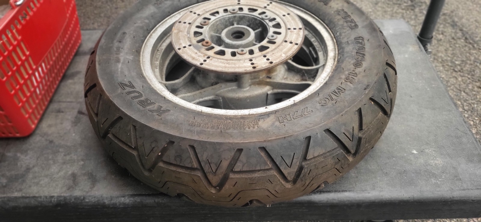 Kawasaki ZL900 Eliminator ZL 900 ZL1000 rear wheel rim 15in ZL 1000 ROTOR