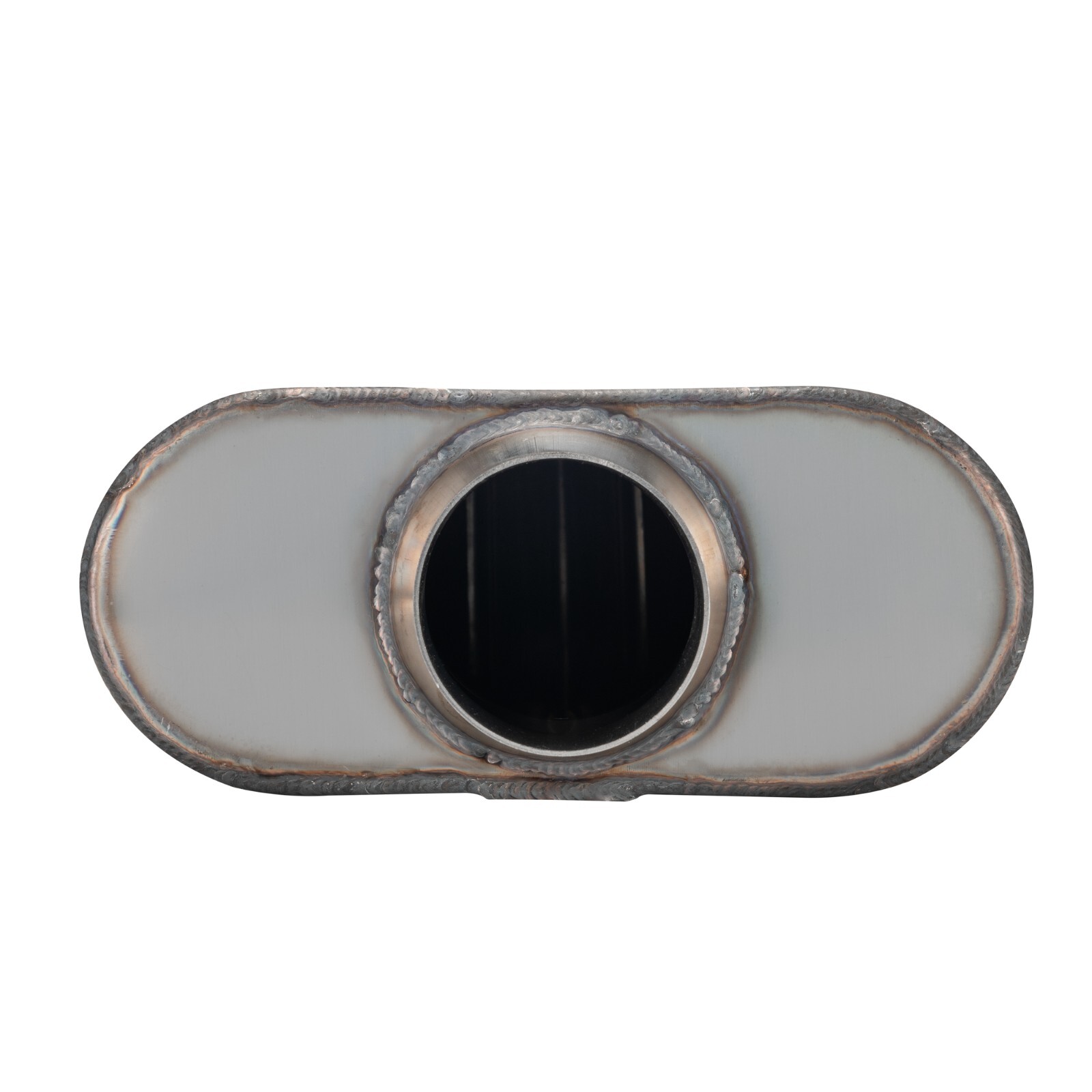 Muffler 3.0″ Center In / 3.0″ Center Out Moderate Sound Original Color