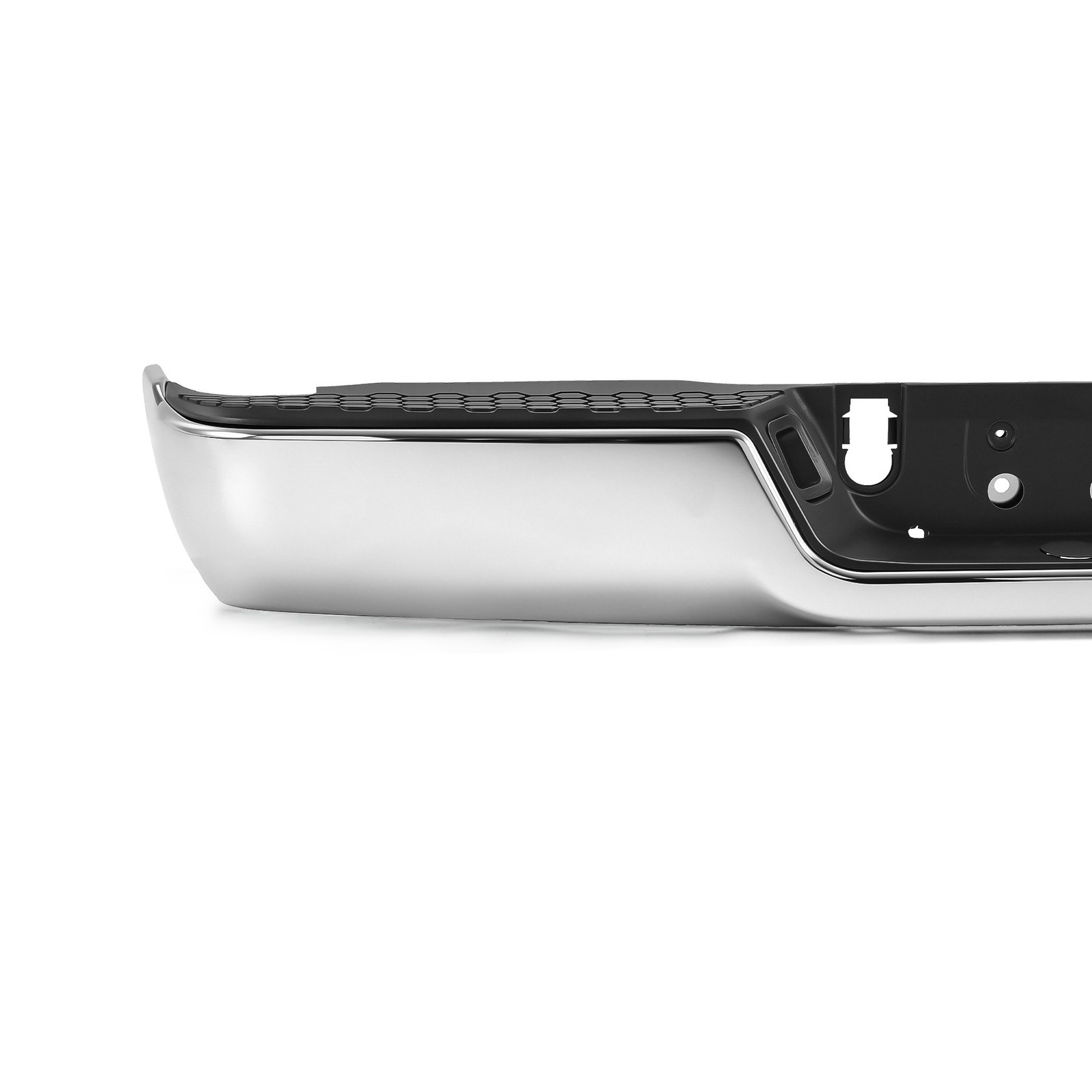 VRC Chrome Steel Rear Bumper Assembly for 09-18 Dodge Ram 1500 10-12 2500 3500