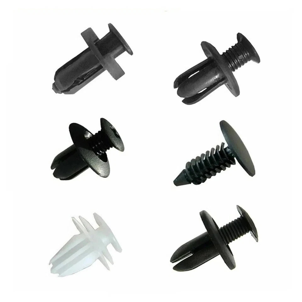 200pcs Auto Car Bumper Retainer Clips Kit Fastener Remover Push Pin Rivet Screw