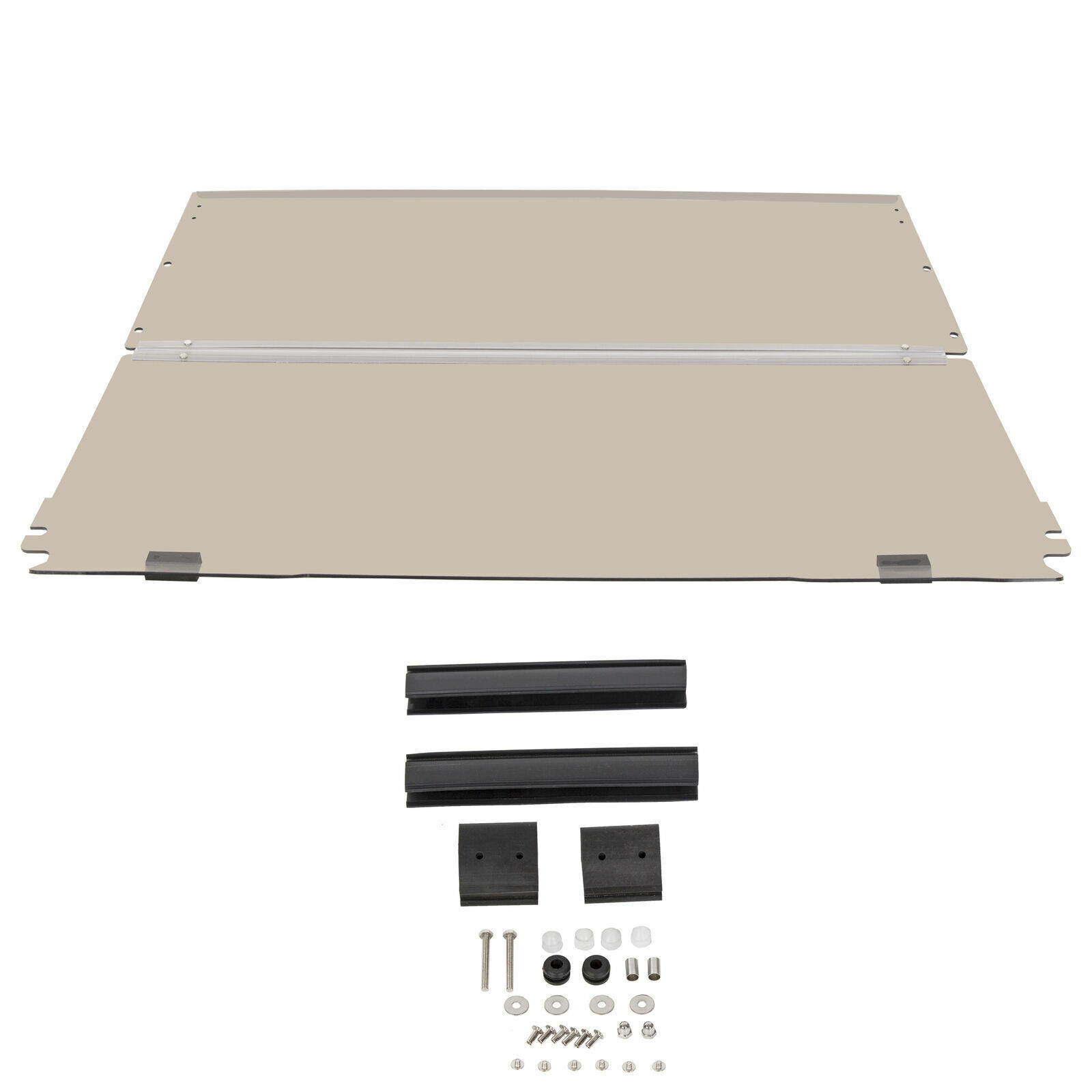 For 1994-2014 EZGO TXT Medalist Tinted Fold Down Golf Cart Windshield Windscreen