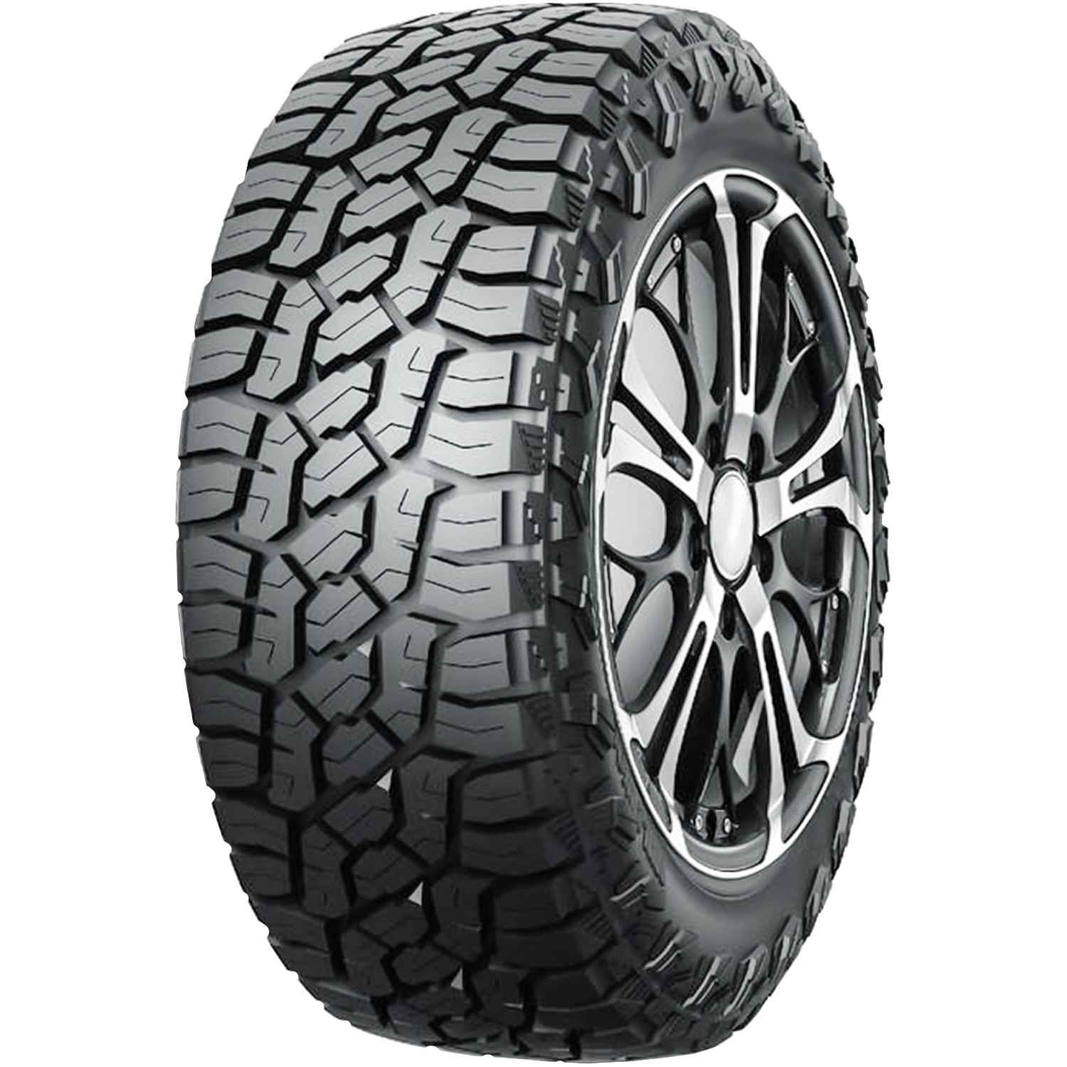 2 Aosen R/T3000 35X12.50R18 123Q E 10 Ply Light Truck Tires