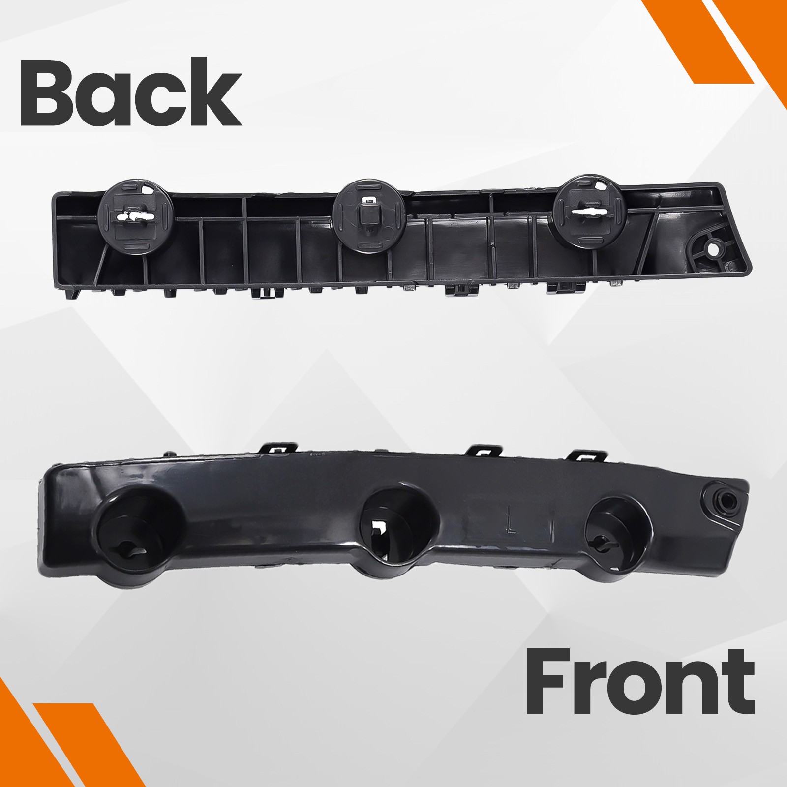 Front Bumper Brackets Support Retainer Left&Right For Nissan Rogue 2014-2019 SUV