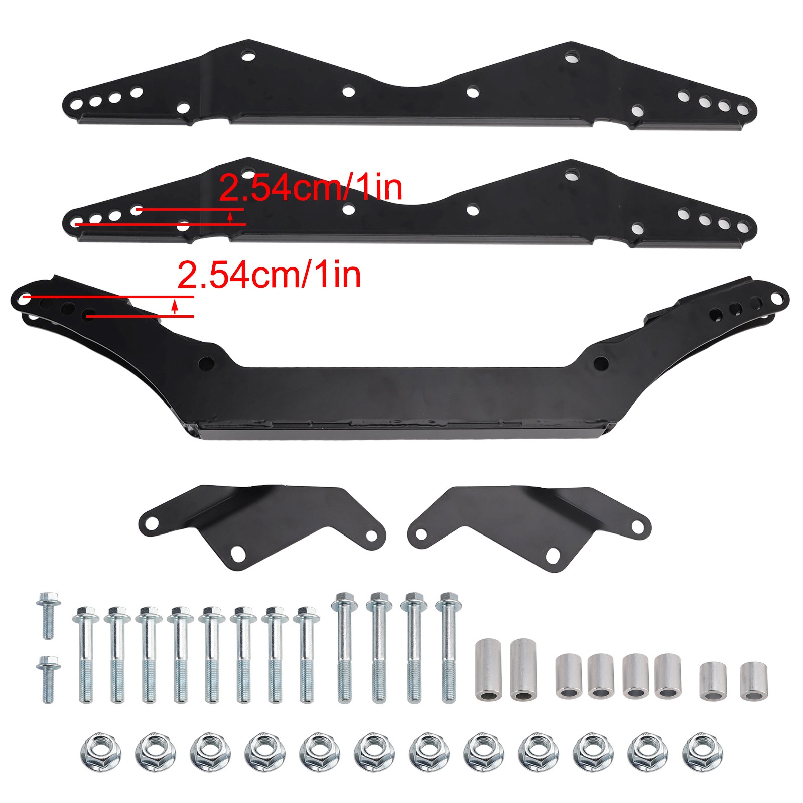2 Inches Lifting Set Front & Rear Suspension For Polaris Rzr S 800 09-14 4 800