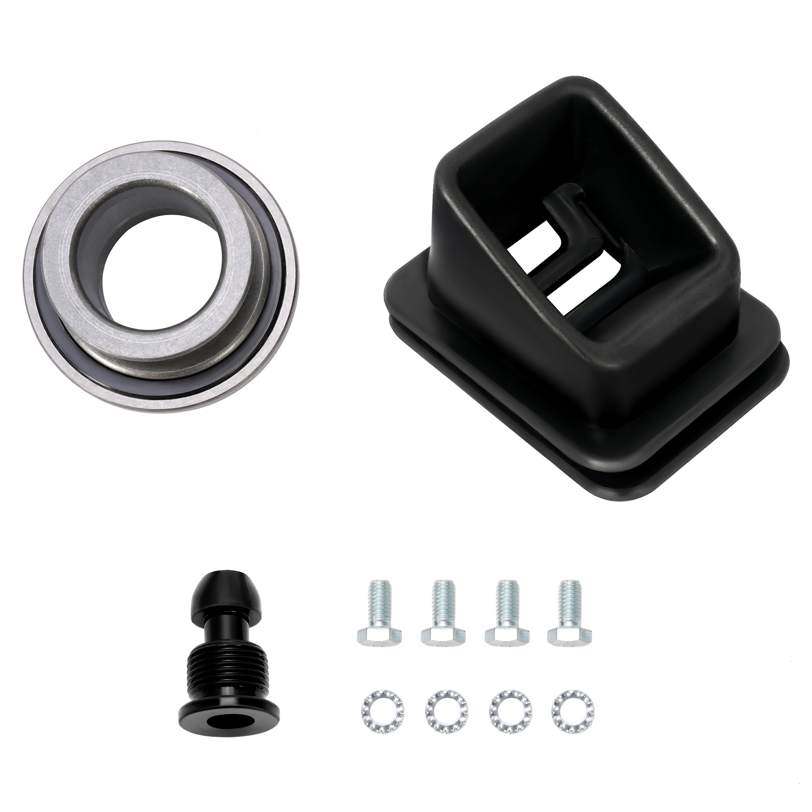 FOR CHEVY BELL HOUSING KIT & 11″ CLUTCH FORK & THROWOUT BEARING & COVER #3899621