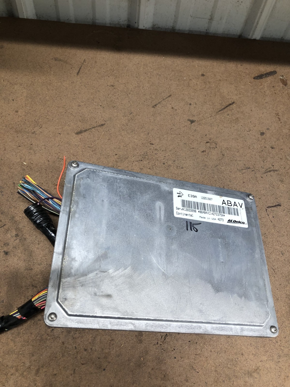 13-16 Chevrolet Equinox Engine Computer Control Module Ecm 12651807 E39A