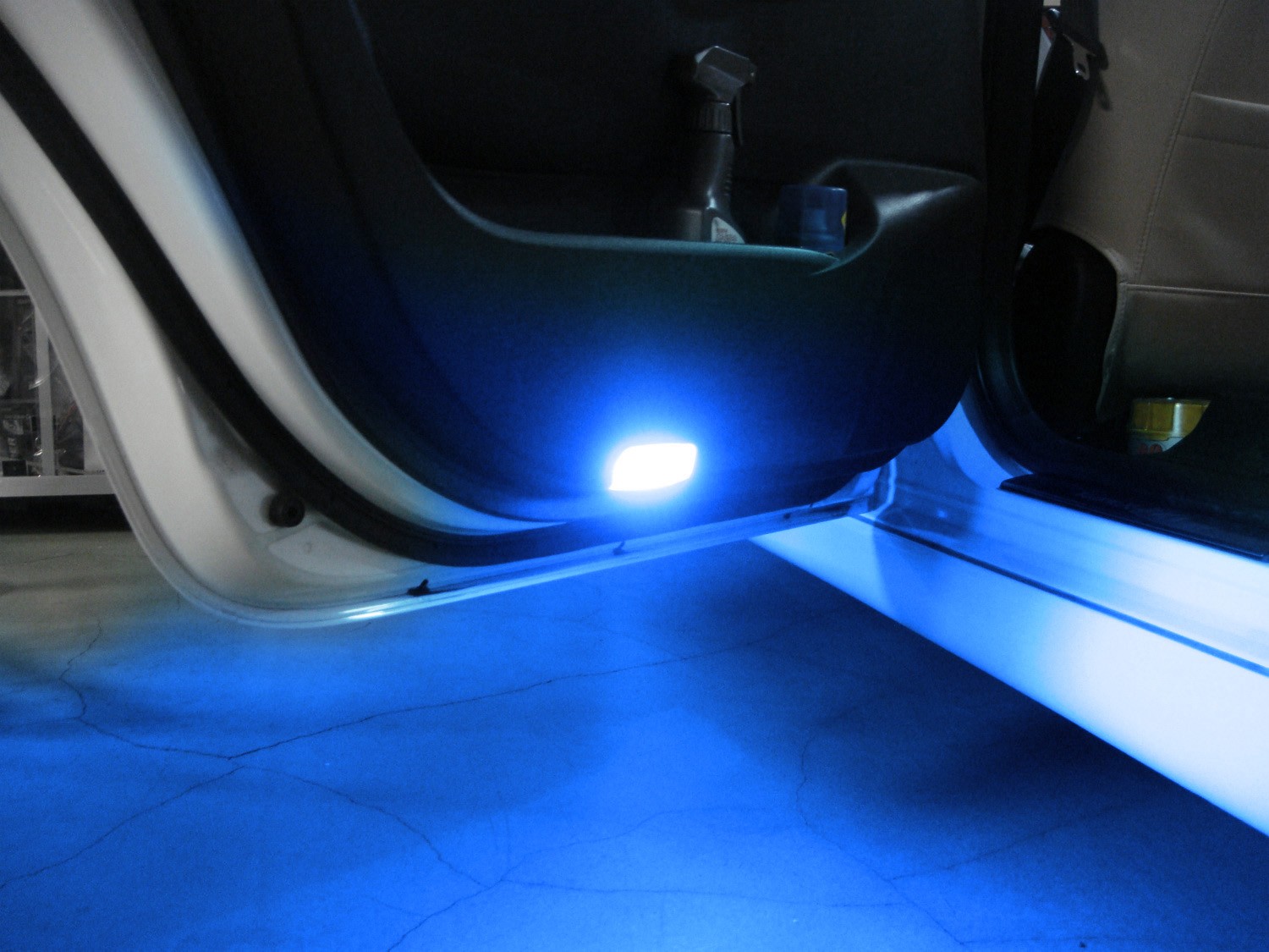 OEM-Replace Blue Full LED Side Door Courtesy Lights Assy For Lexus or Toyota