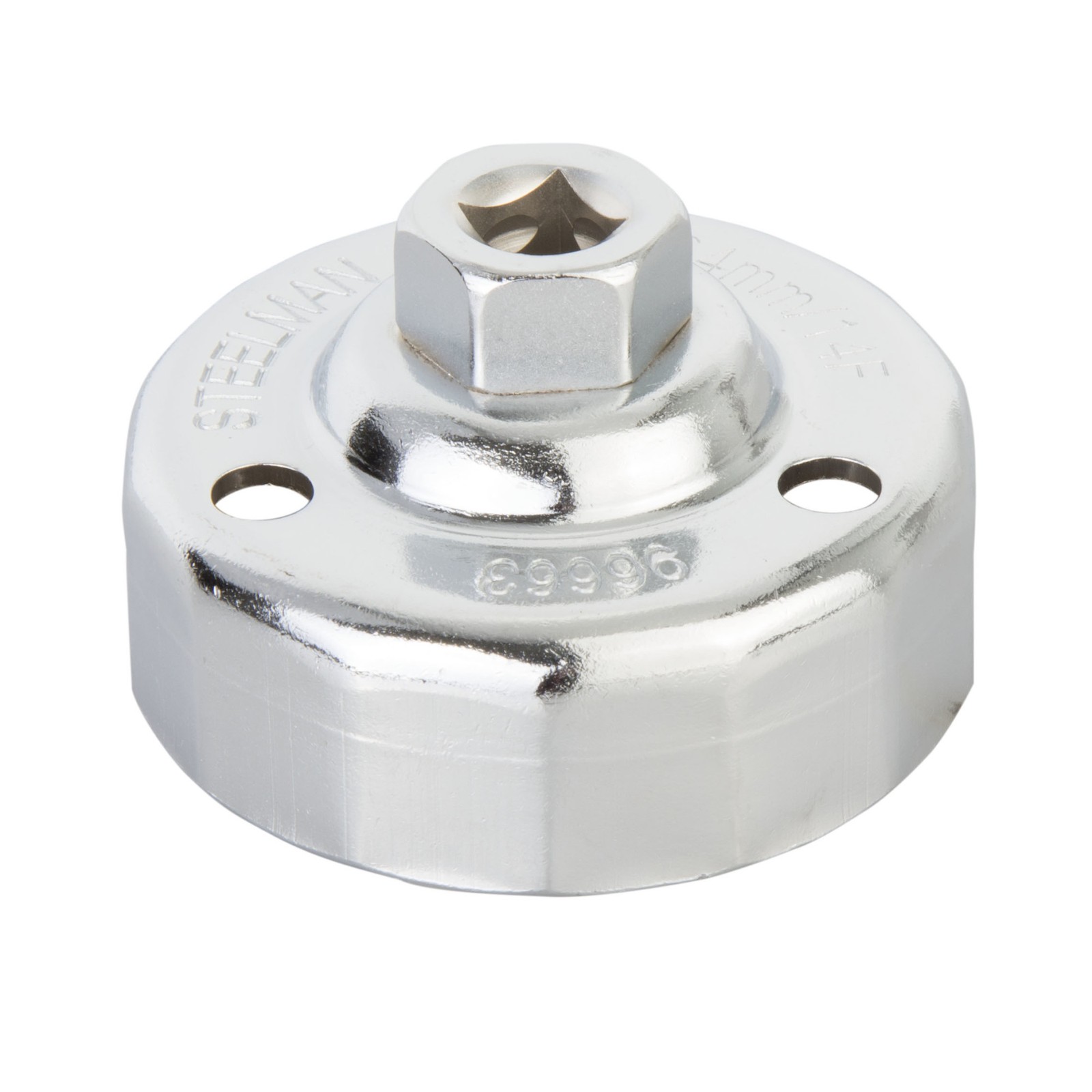 Steelman Oil Filter Cap Wrench 14 Flute x 64mm Housing Removal Tool 96663