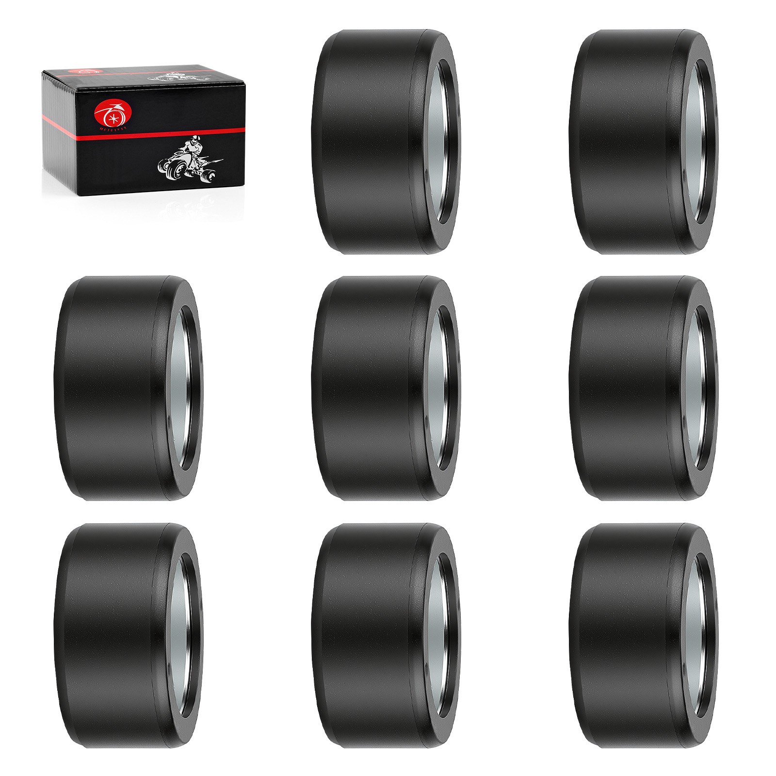 8X Clutch Roller Weights For Yamaha Kodiak Wolverine Grizzly Rhino 400 450 4×4