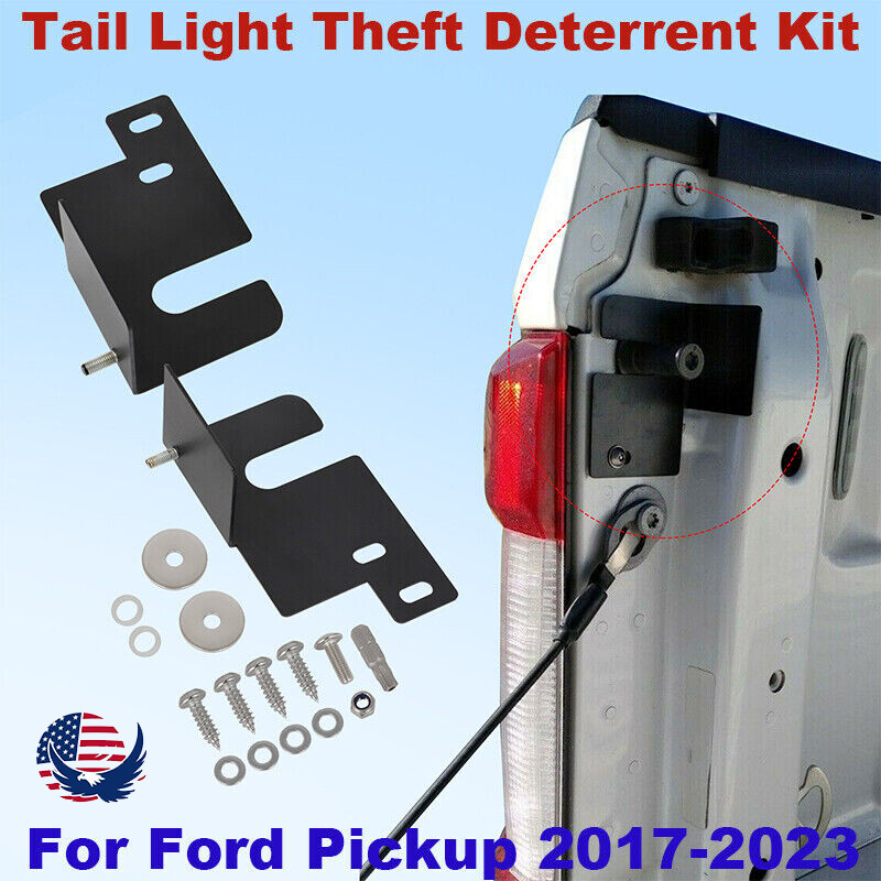 For Ford Super Duty Pickup F250 F350 F450 Tail Light Theft Deterrent 2017-2023