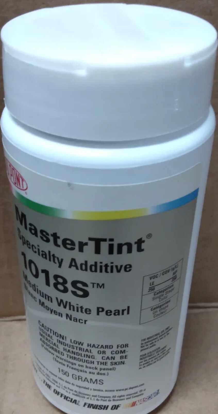 AXALTA Cromax 1018 S 150 GRAMS Medium White PEARLS $269Free US S hipping