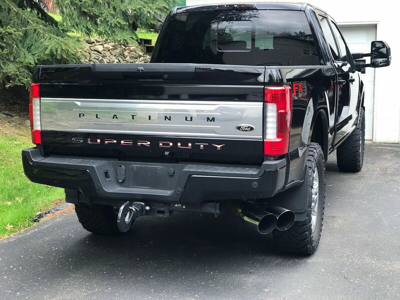 DIESEL EXHAUST STAINLESS TIP FOR FORD F350 F250 F450 SuperDuty 5.00″ DIESEL