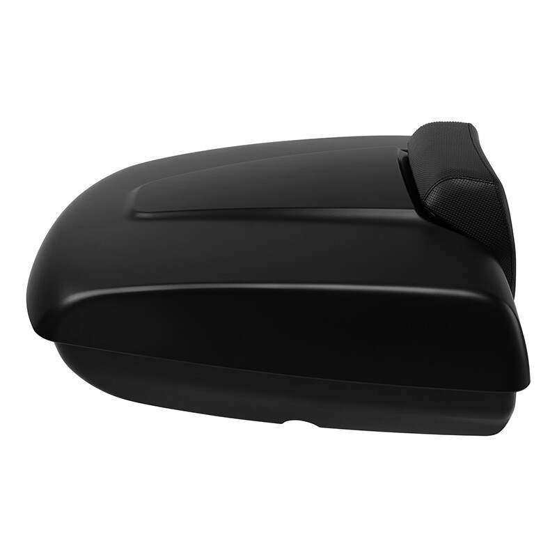 Low Profile Pack Trunk w/ Backrest Pad Fit For Indian Chieftain Dark Horse 16-24