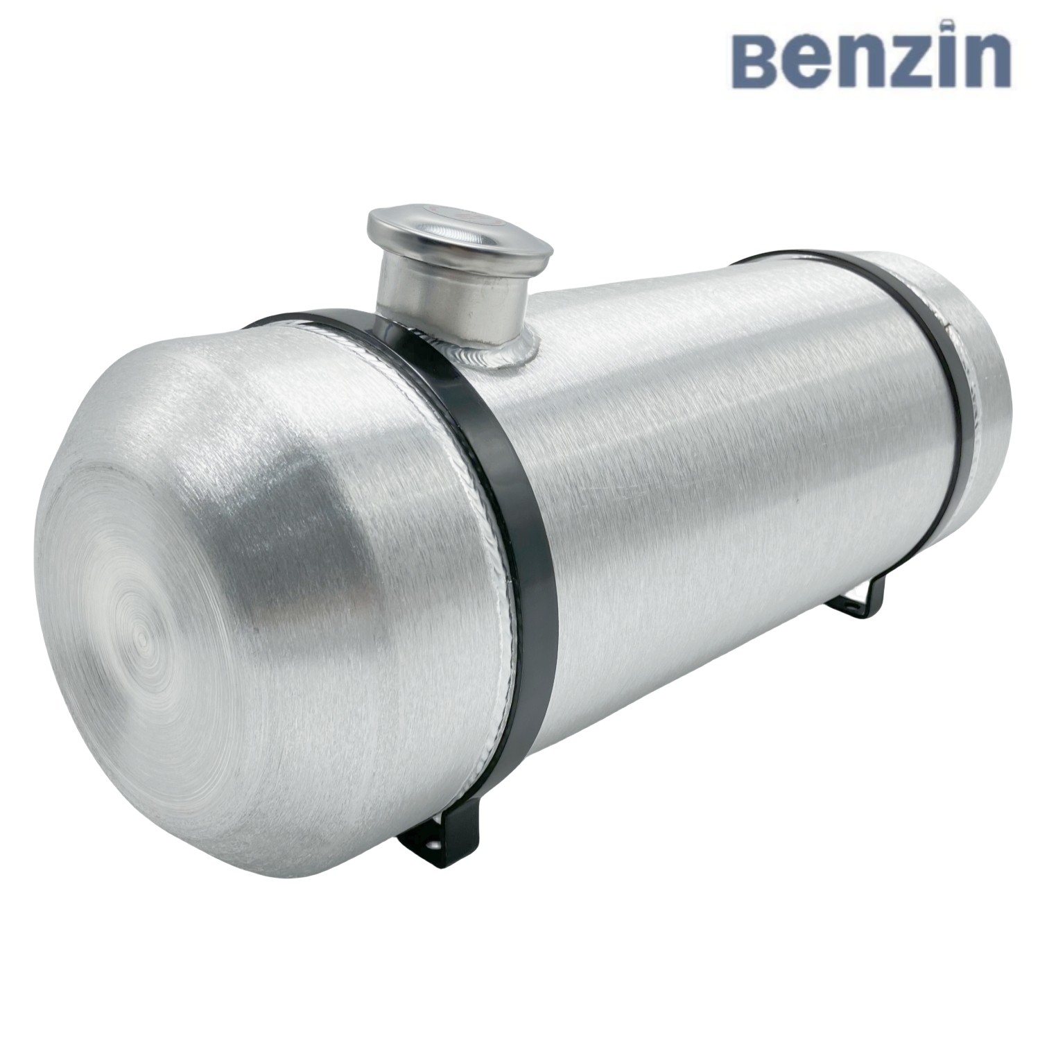 LOWEST PRICE 8”x22” 4 1/2 Gallons 1/4 NPT Aluminum Spun Gas Tank Fuel Tank