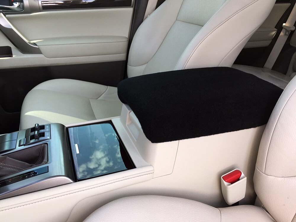 Fits Lexus GX460 2010-2024 Fleece Auto Armrest Console Cover USA Made U5+