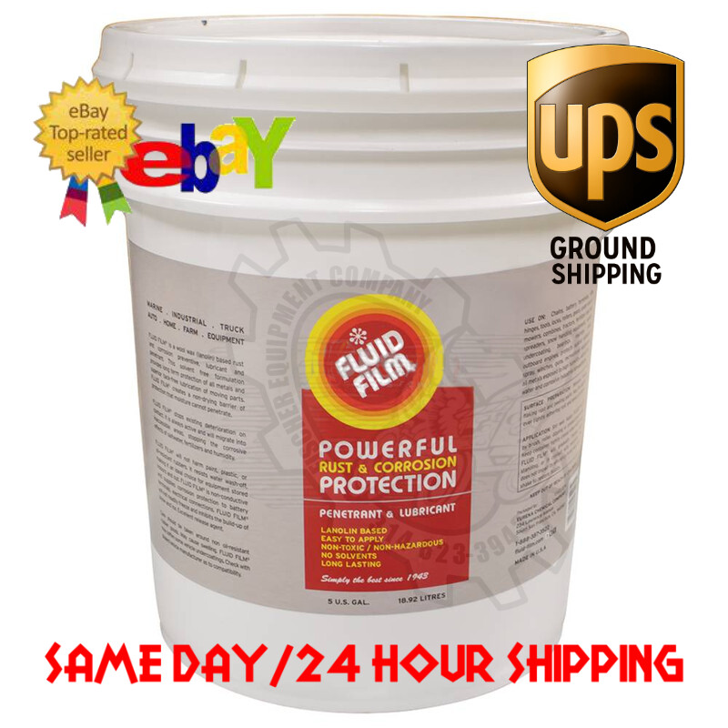Fluid Film 5 GALLON Anti Corrosion Penetrant & Lubricant NON TOXIC