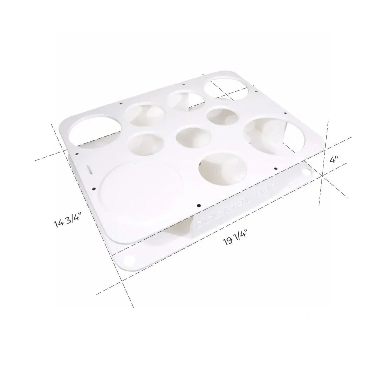 Magma Rectangle Docktail Bar with LeveLock Mount #T10-355