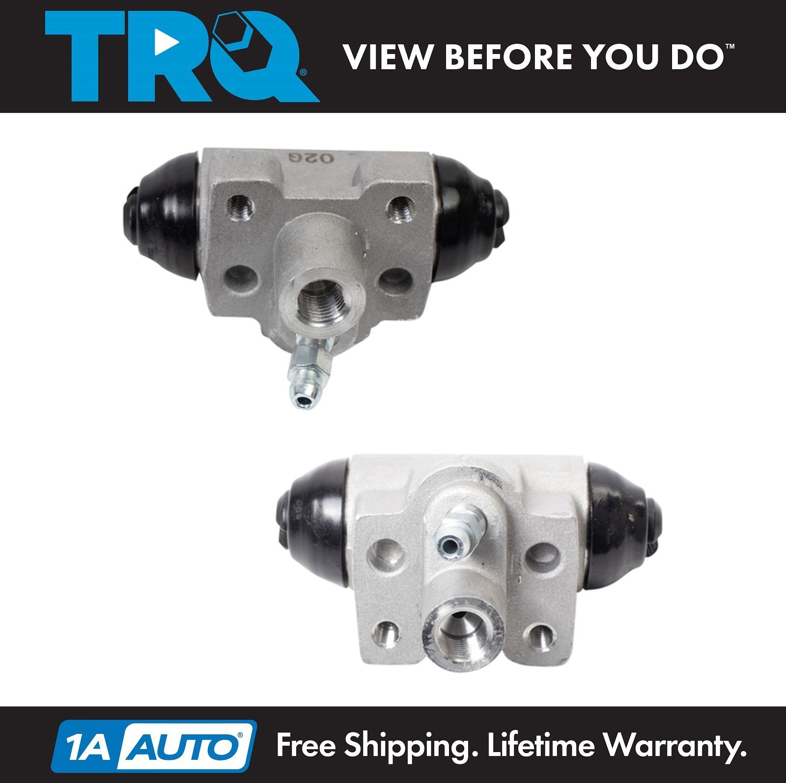 TRQ Rear Wheel Cylinder Set Driver & Passenger Side Fits 2001-2005 Honda Civic