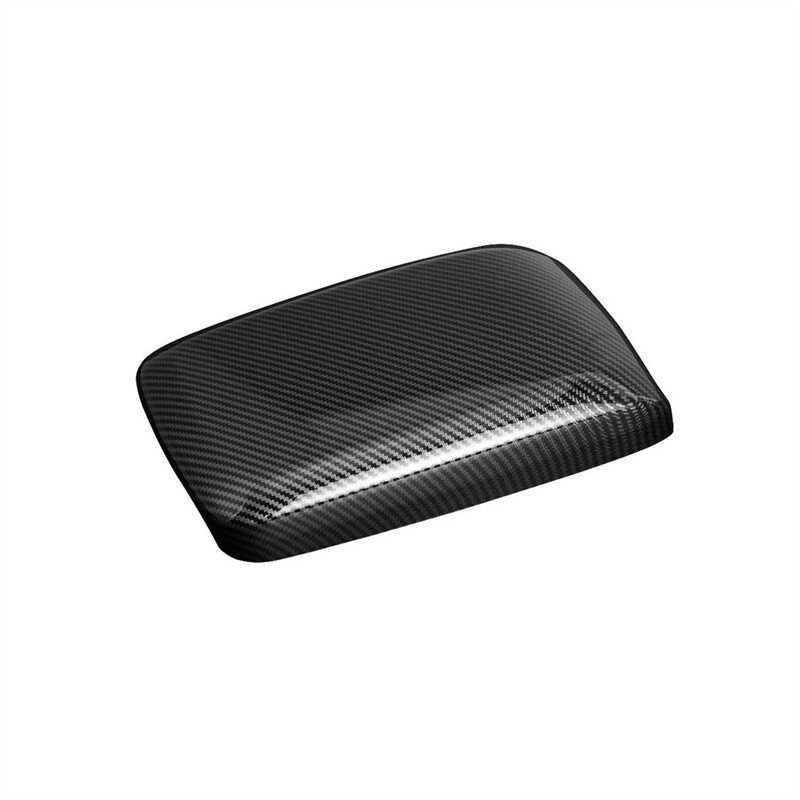 ABS Carbon Fiber Car Console Armrest Box Panel Cover For Benz A B CLA 2013-2019