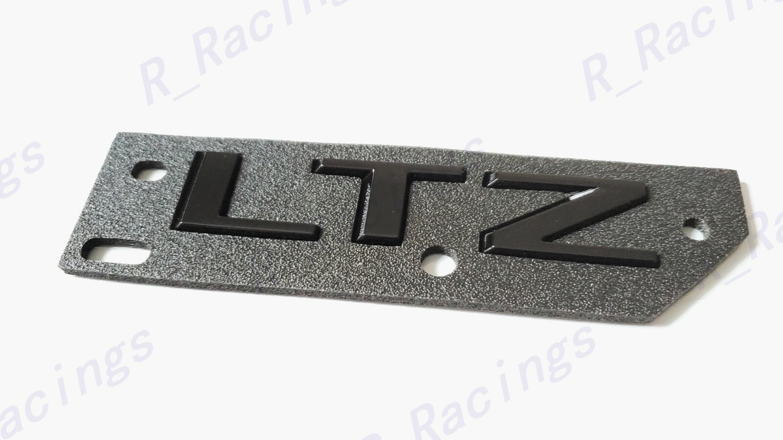 1PC Rear Tailgate Gloss Black LTZ Emblem Letters 2019+ Silverado Tahoe Suburban