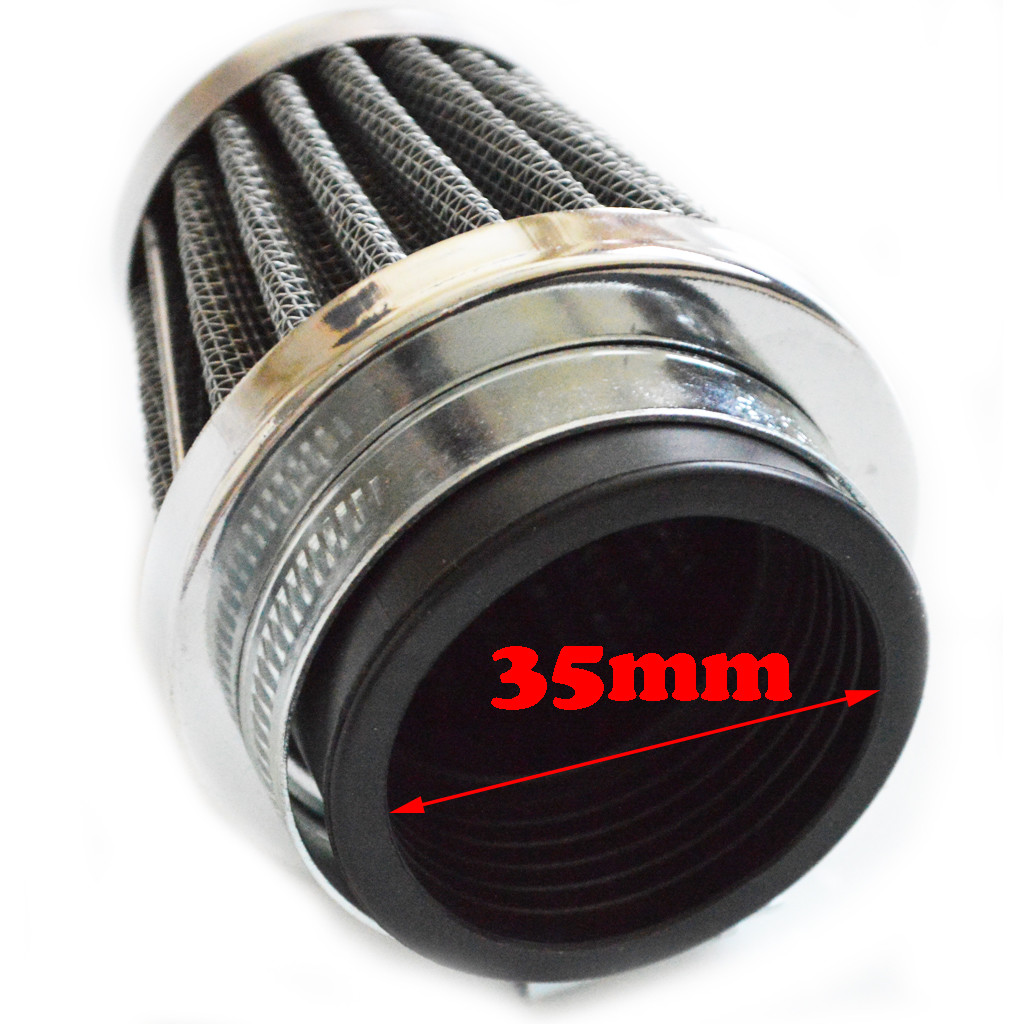 35mm AIR FILTER for 70 90 110cc 125cc SUNL TAOTAO ATV Pit Dirt Bike Go Kart Quad