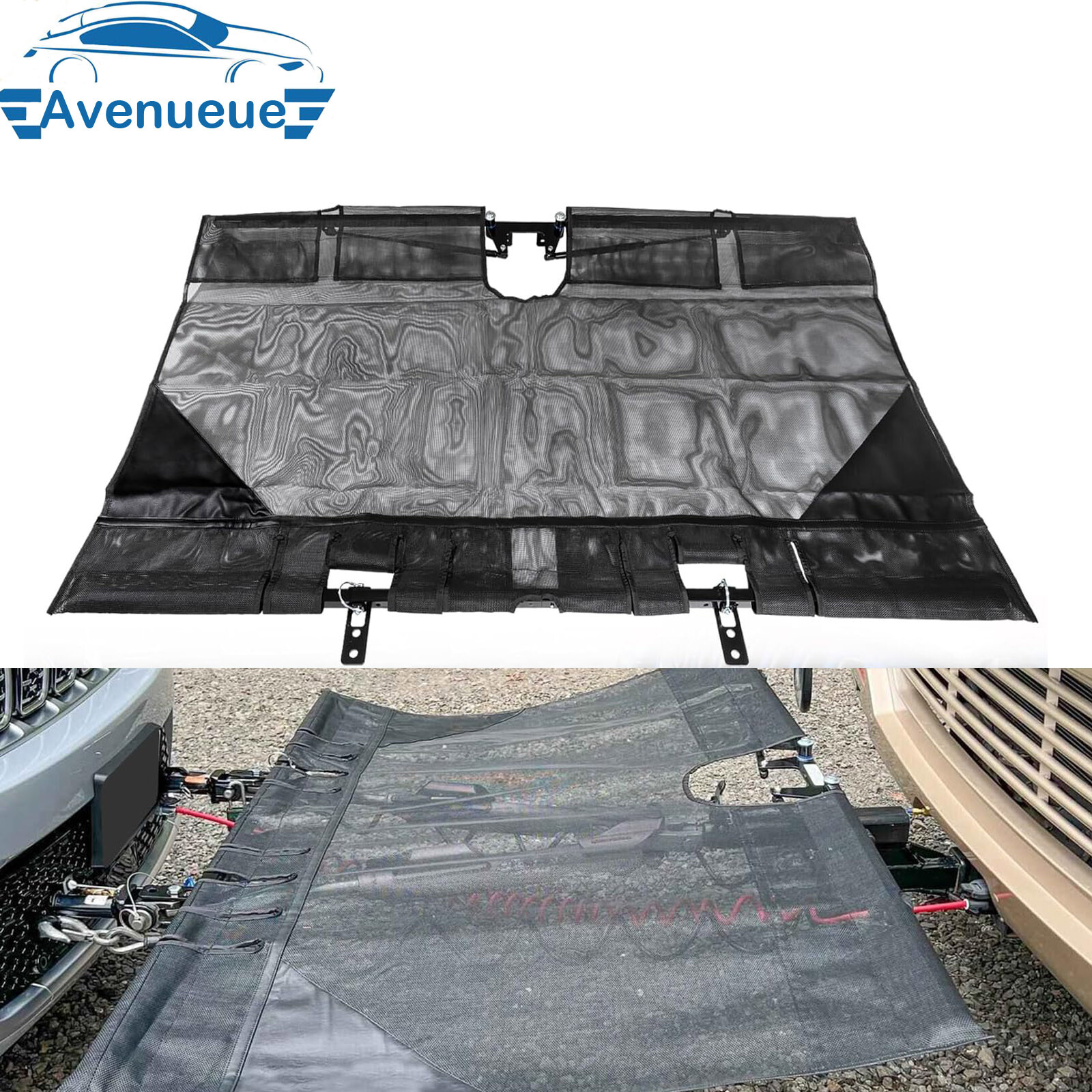 4750 Tow Defender with Brackets for Blue Ox, Demco Tow Bars,for RV Rock Guards