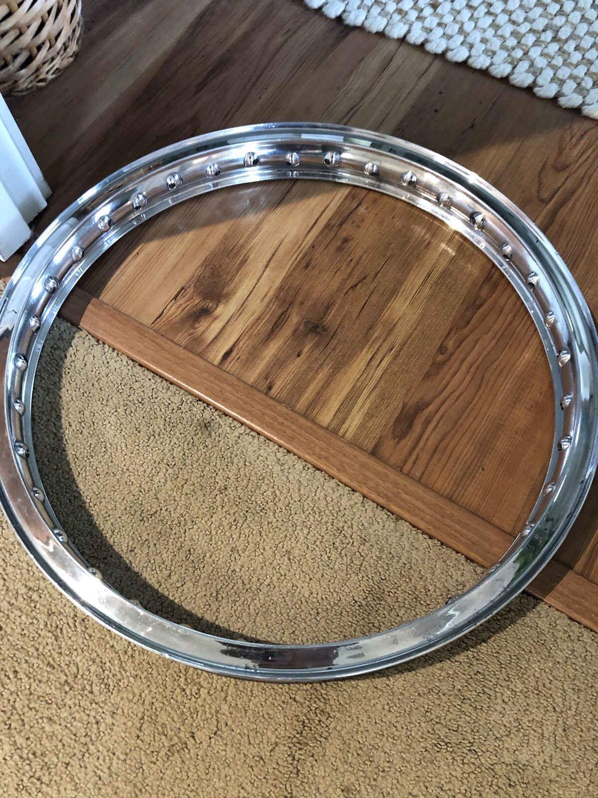 Genuine Akront Front Rim WM1 19 inch 1.60 inside 2 1/4 wide SUPER LIGERA Marked