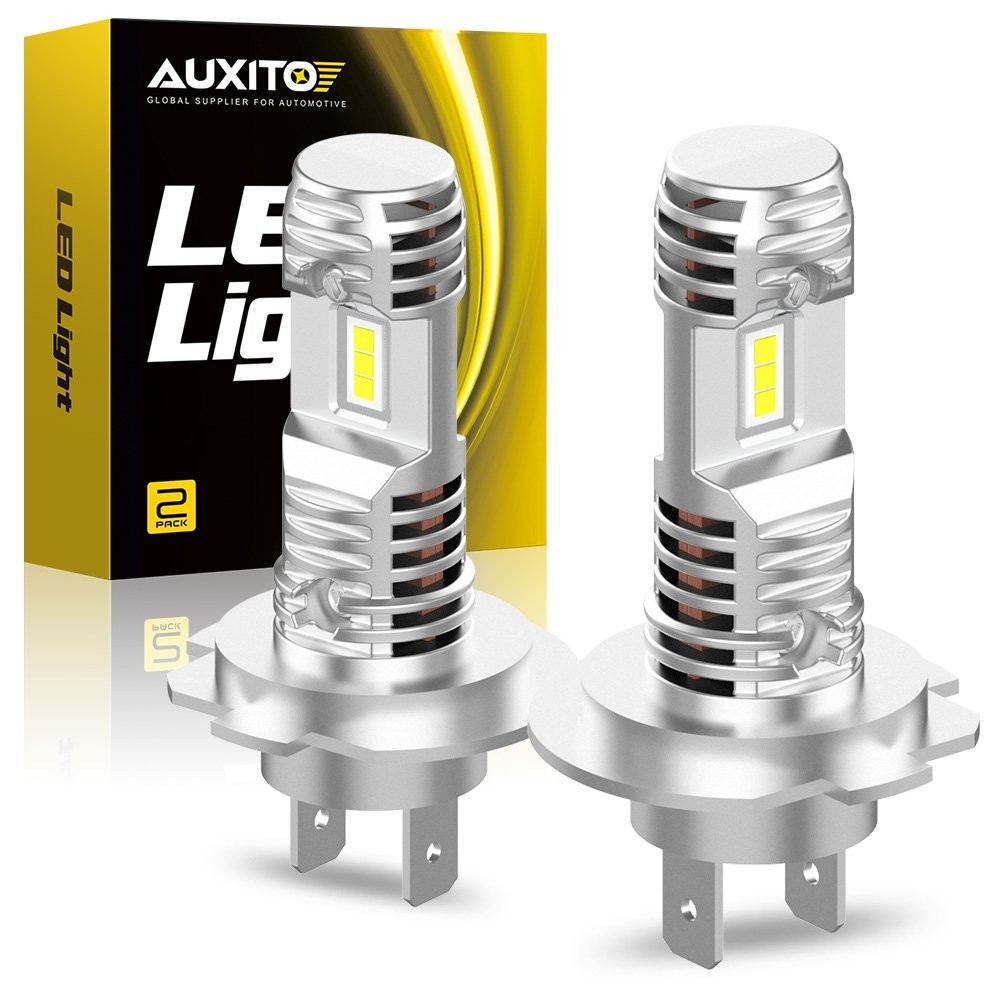AUXITO LED Headlight High Low Beam Replace H7 Bulbs White 60Days Free Return P