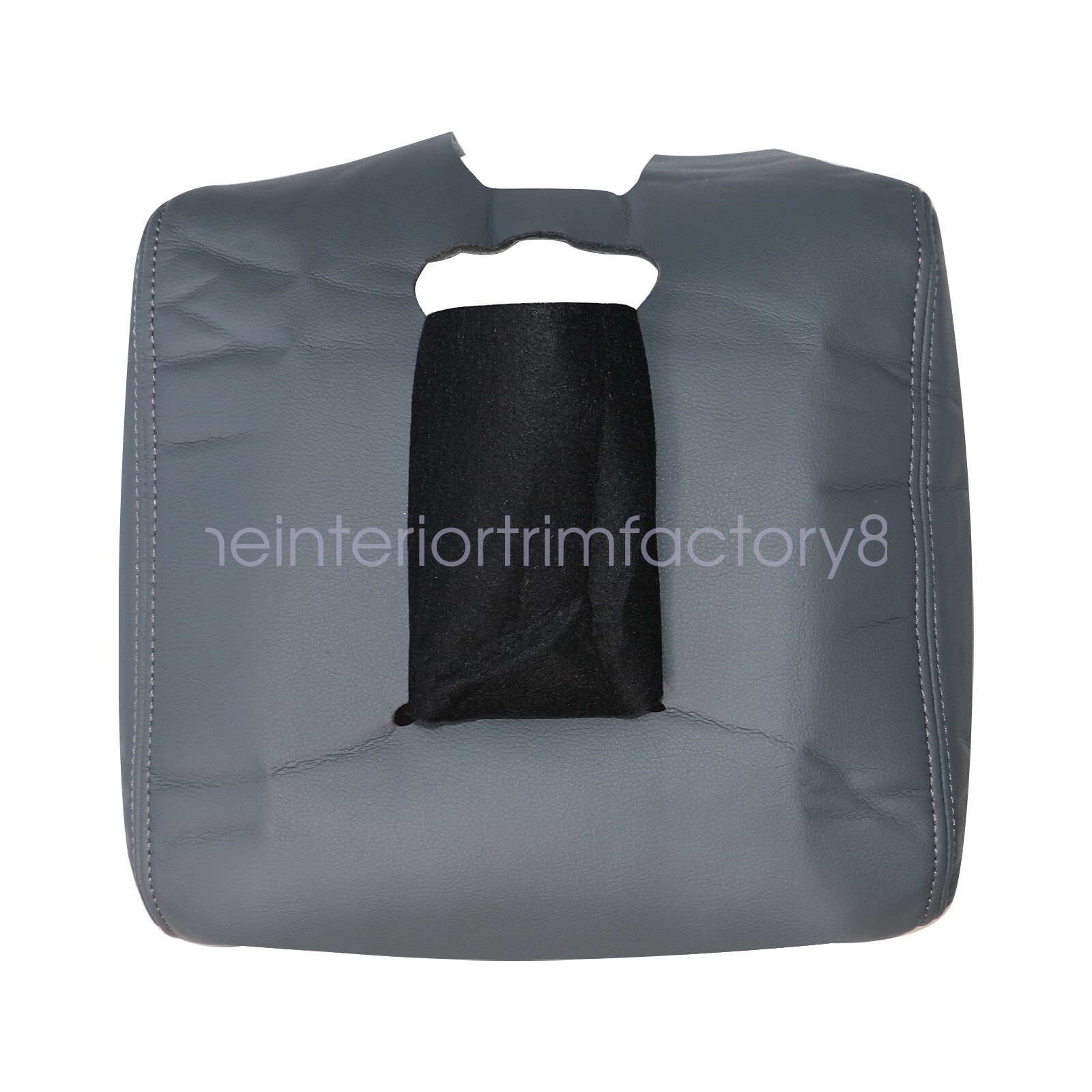 For 2014-18 Chevy Silverado 1500 2500 3500 Console Lid Armrest Cover Dark Gray