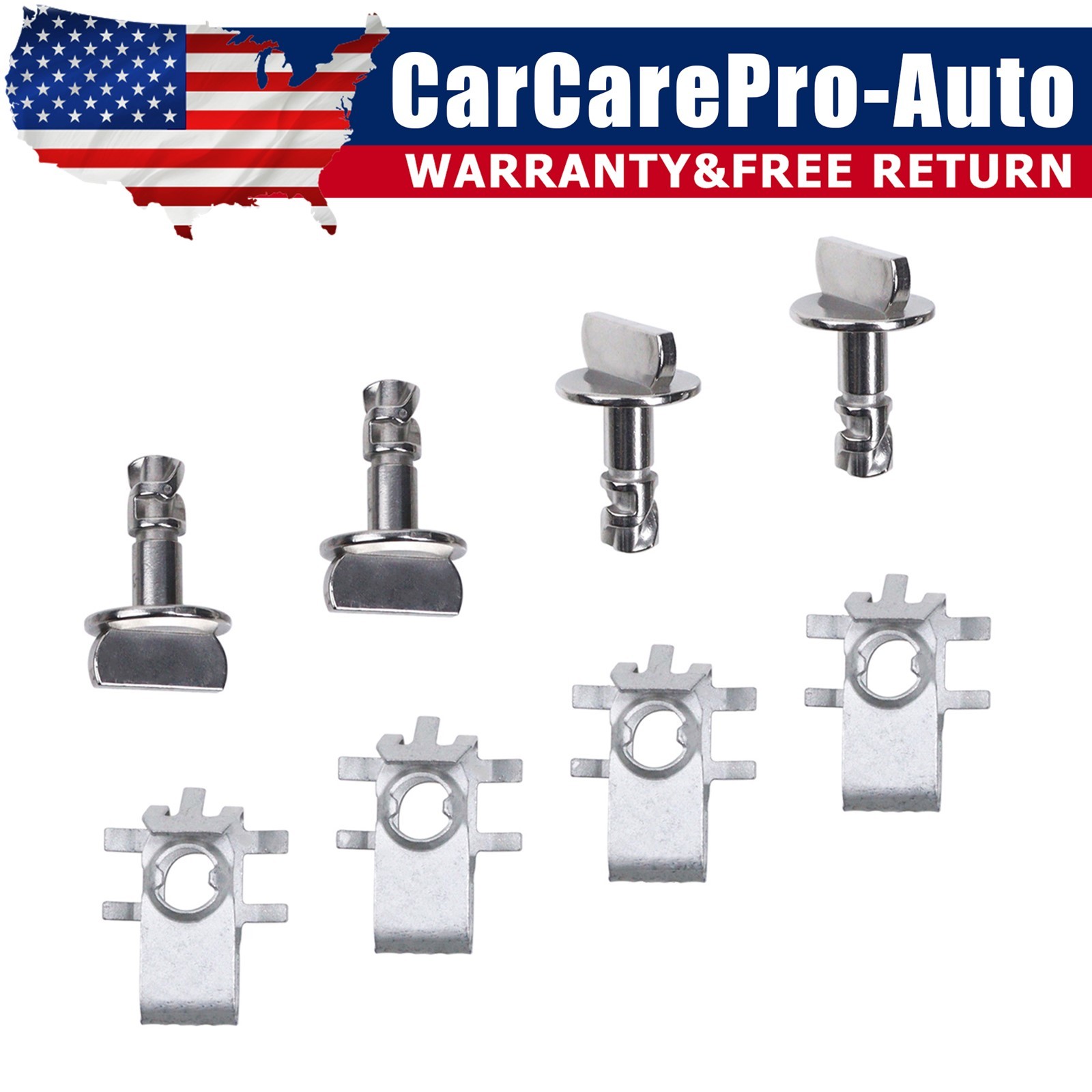 For FORD F-150 EDGE EXPLORER LINCOLN 4X ENGINE SHIELD COVER THUMB PINS & 4 NUTS