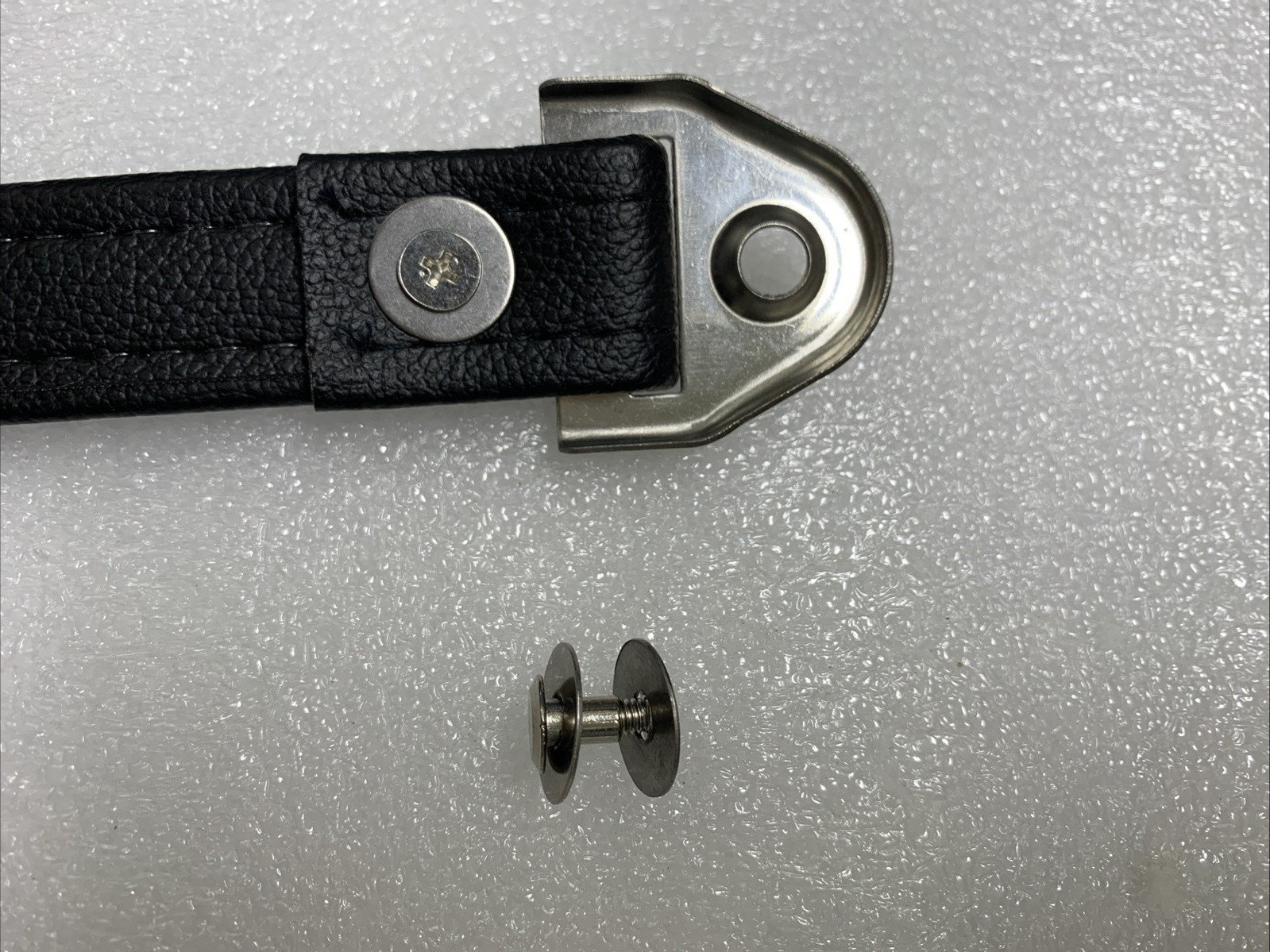 Honda cb cl sl xl Kawasaki Suzuki Yamaha seat strap buckle stainless steal (#47)