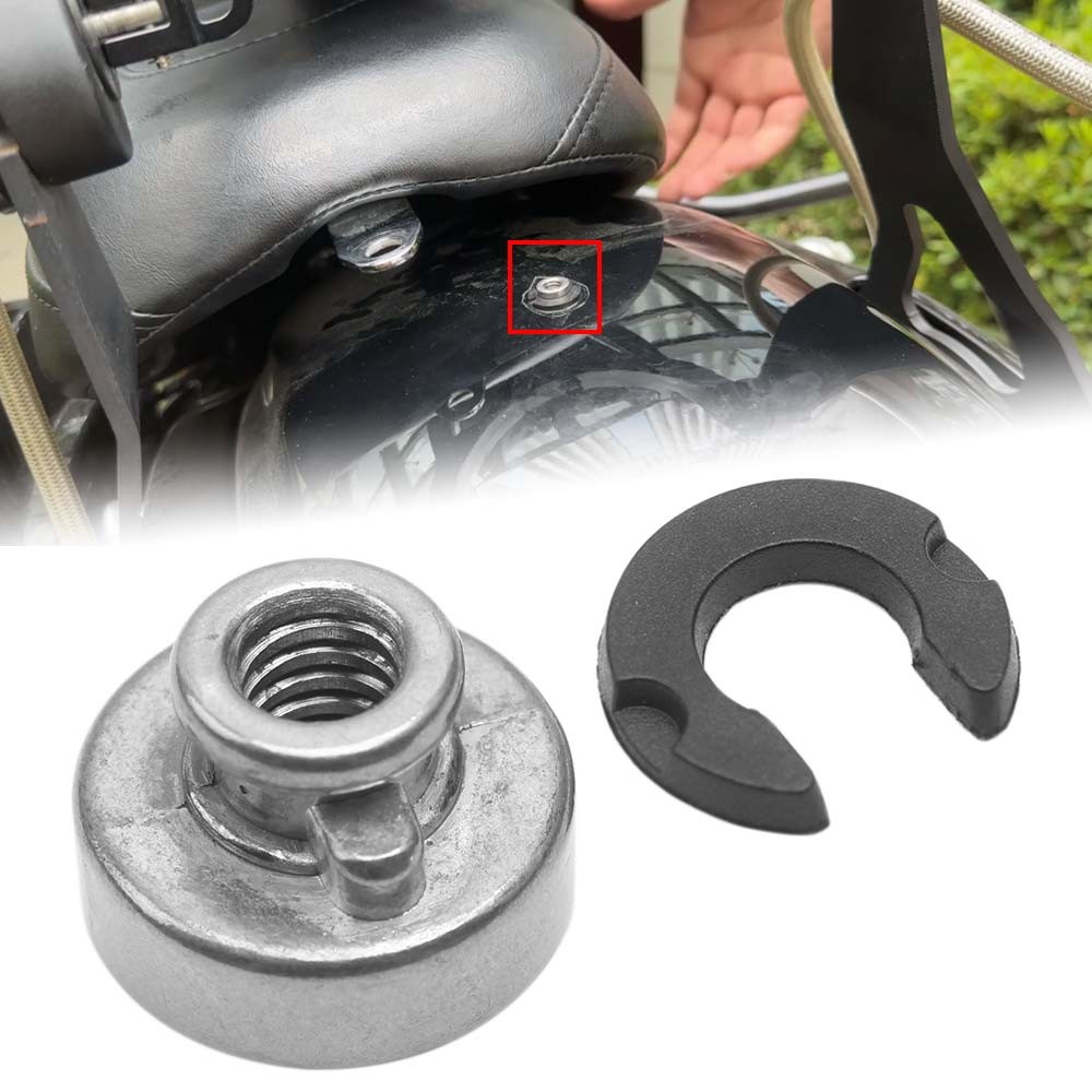 Rear Fender Seat Bolt Nut Kit For Harley Touring Sportster XL Softail Dyna CVO