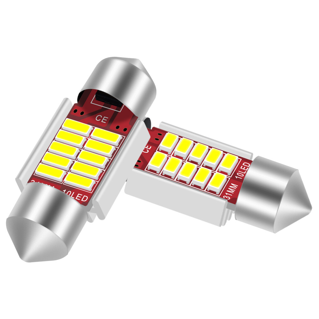 31MM 36MM 41MM Festoon Dome Map Interior LED Light bulb 211-2 569 DE3175 6418
