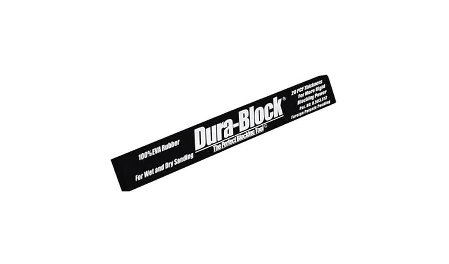 Sanding Block Standard Black Professional Body Work EVA Rubber Wet Dry No Waste