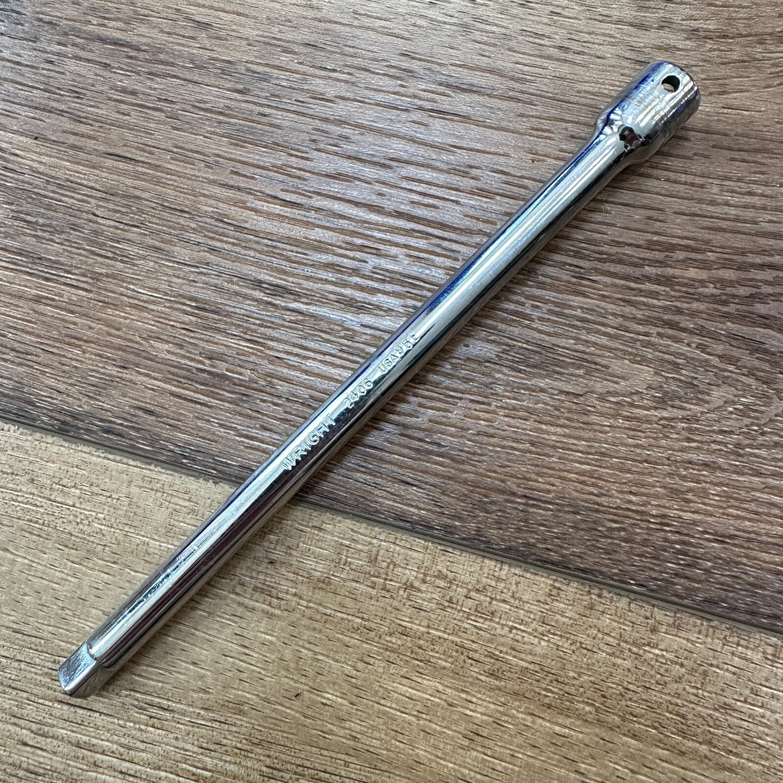Wright Tools 2406 6″ Long 1/4″ Drive Socket Extension Made in USA