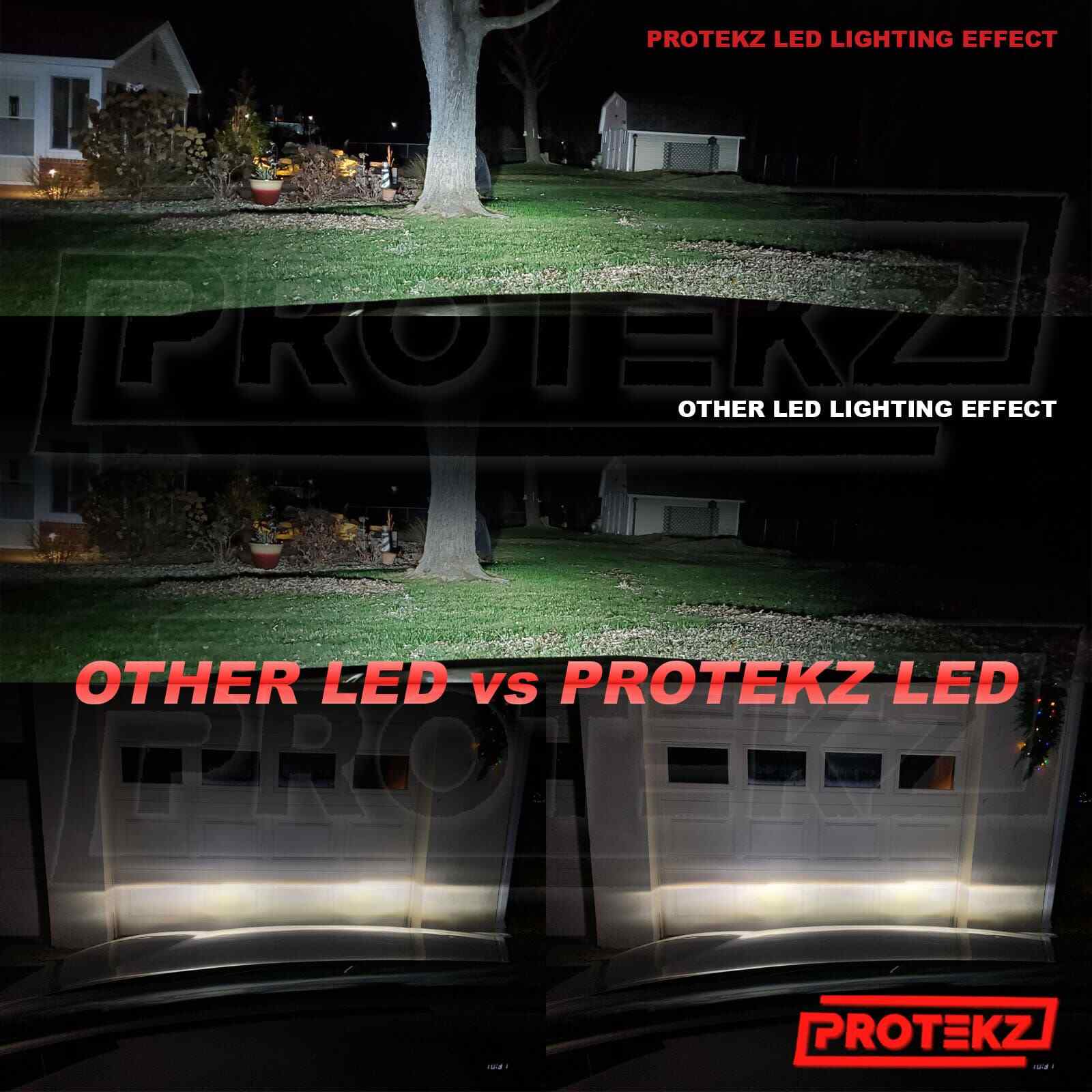 Protekz H11 LED Headlight Bulbs CREE Warranty Cover 60Days Free Return CSP Chips