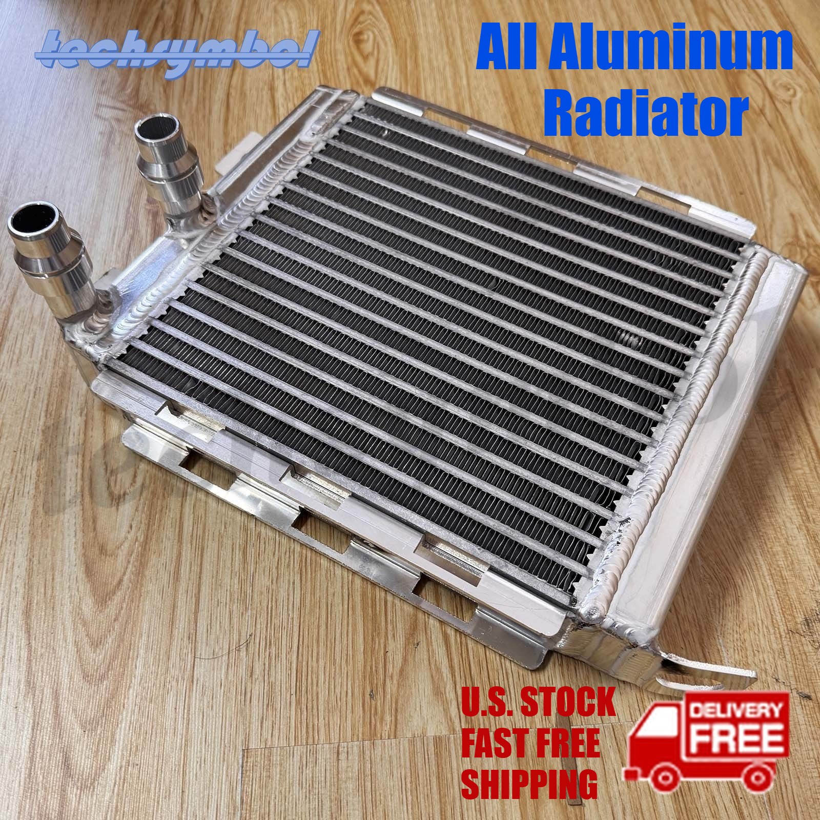 New LH Auxiliary Radiator HY53-18D603-AA for Aston Martin DB11 Vantage 4.0 V8