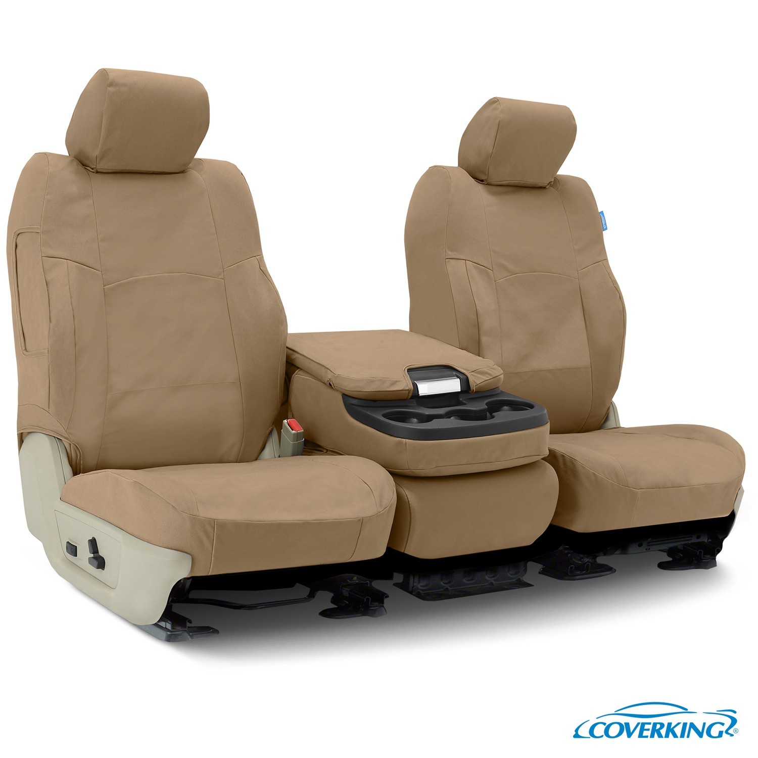 1998-2003 Ford Ranger Front Seat Cover – Poly Cotton Drill Tan