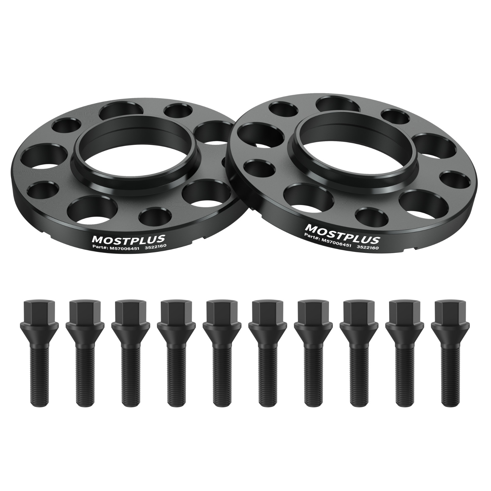 4X 12&15mm 5×120 Wheel Spacers 72.56mm For BMW F Series F30 F32 F33 F80 F10 F20
